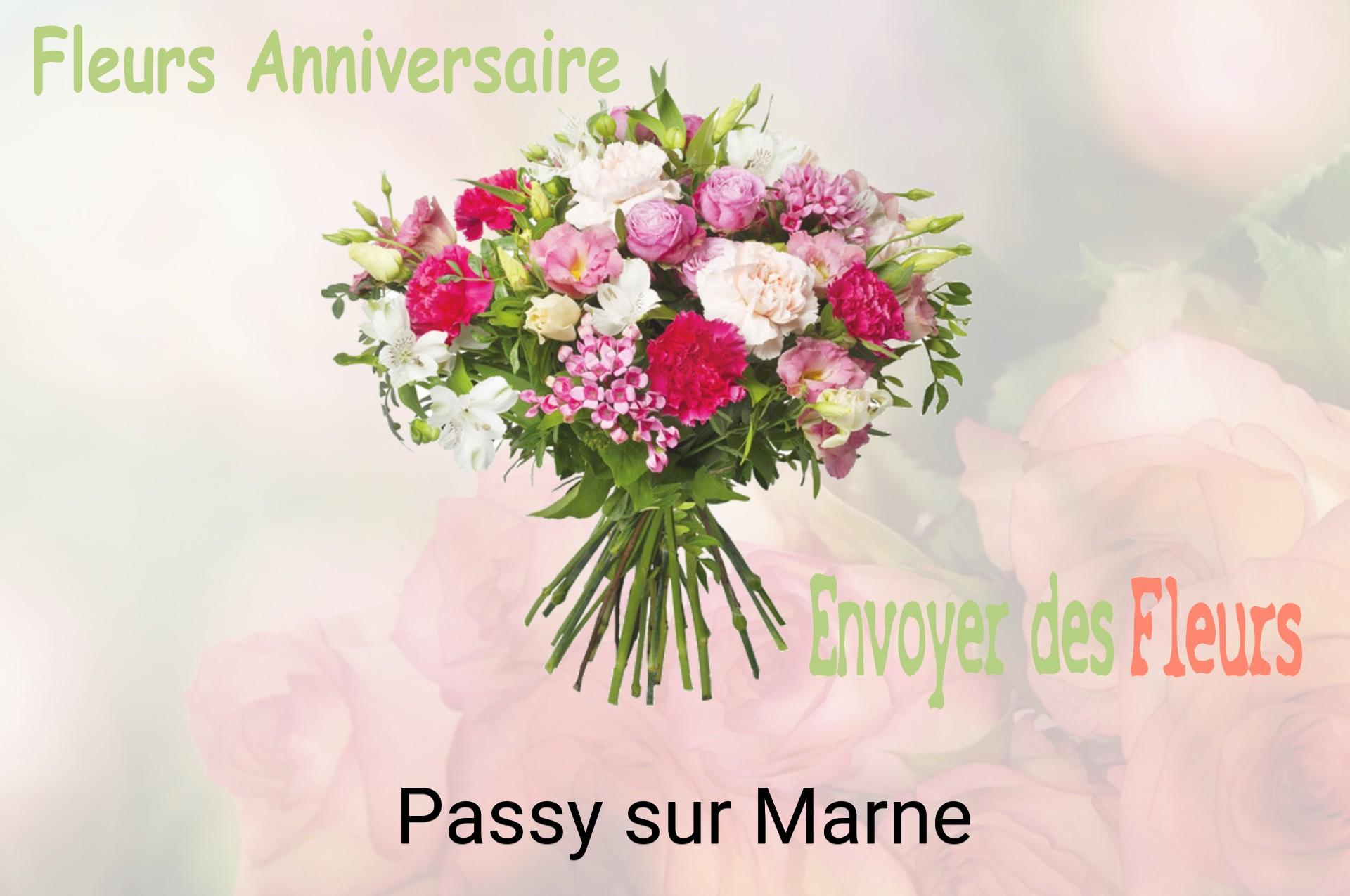 Bouquet de fleurs d’anniversaire livré à Passy-sur-Marne